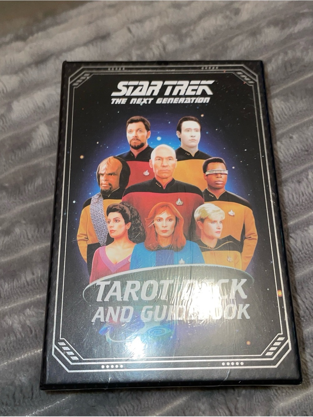 New Sealed Star Trek The Next Generation Tarot Deck & Guidebook 78Cards 128pg Bk